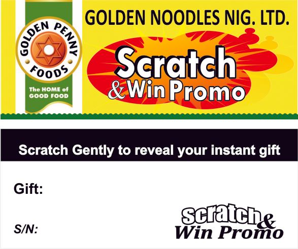 Promo Scratch cards