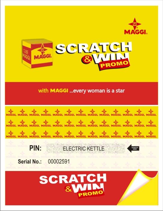 Promo Scratch cards