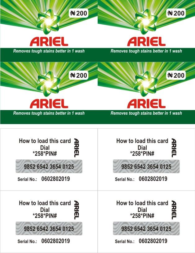SCRATCH CARDS PRINTING IN SHOMOLU LAGOS CALL EMMANUEL ON 08176499649,09021612751