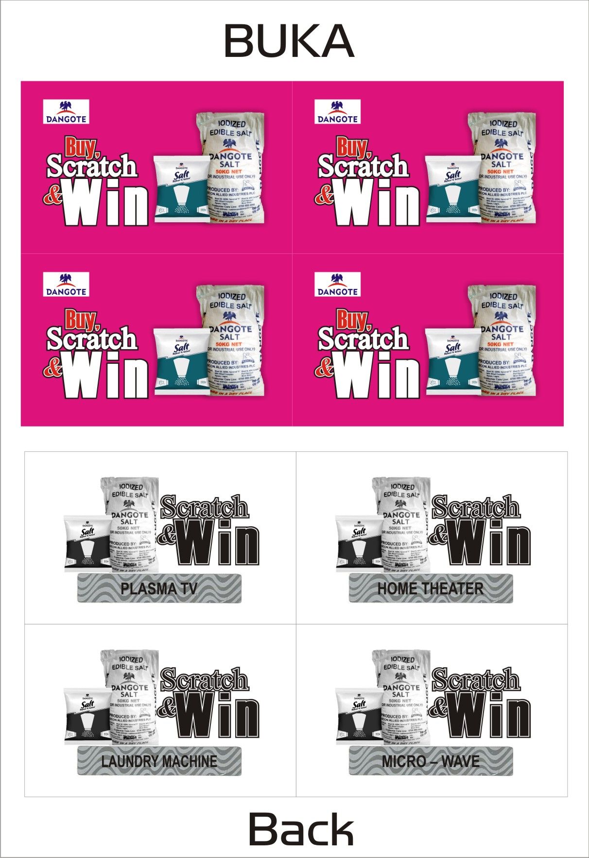 CONTACT BUKOLA ON 09099355873 TO PRINT SCRATCH AND WIN PROMO CARDS