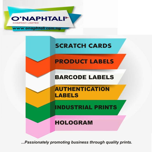 CONTACT BUKOLA ON 09099355873 TO PRINT YOUR SCRATCH CARDS, PLASTIC CARDS, PRODUCT LABELS, AUTHENTICATION LABELS E.T.C