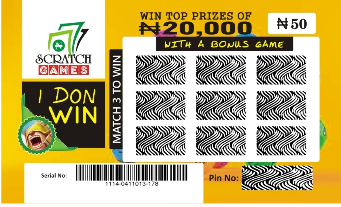 CALL HOPE ON 08128573925 TO PRINT LOTTERY CARDS