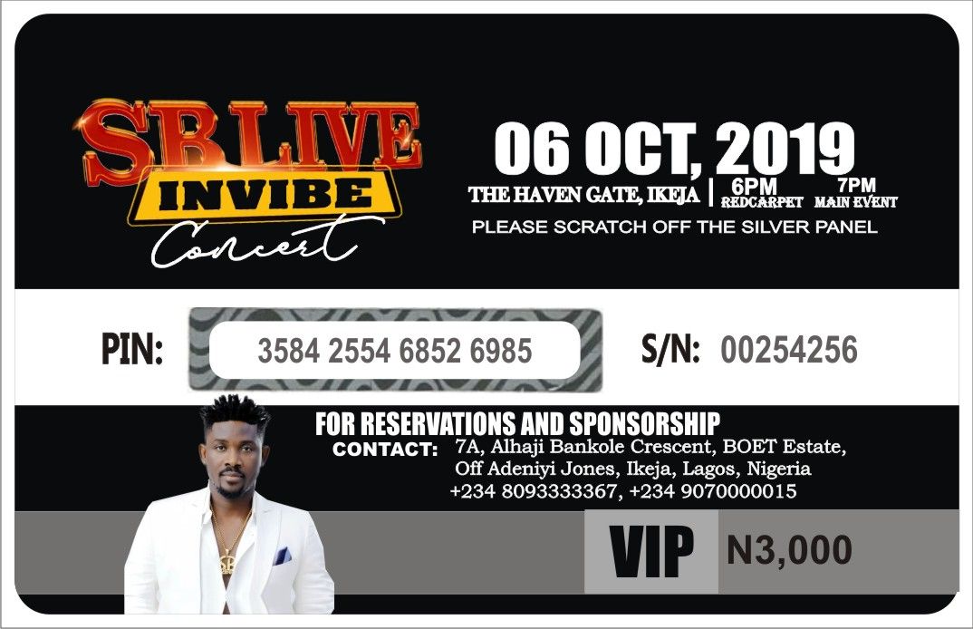 CALL BUKOLA ON 09099355873 TO PRINT SCRATCH CARDS FOR DIFFERENT PURPOSES