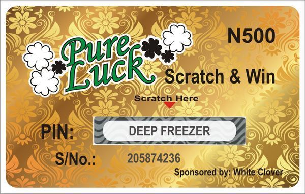 CONTACT HOPE ON 08128573925 TO PRINT SCRATCH AND WIN PROMO CARDS