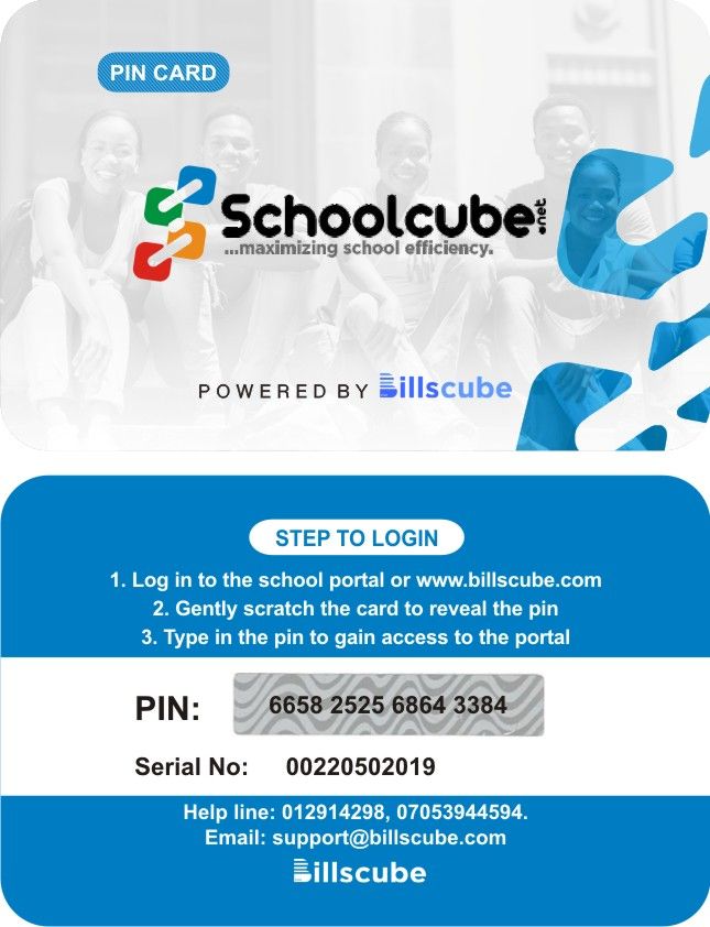 CALL 08127684417 TO PRINT ALL SIZES OF SCRATCH CARDS