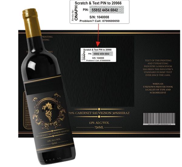CALL HOPE ON 08128573925  TO PRINT AUTHENTICATION LABELS