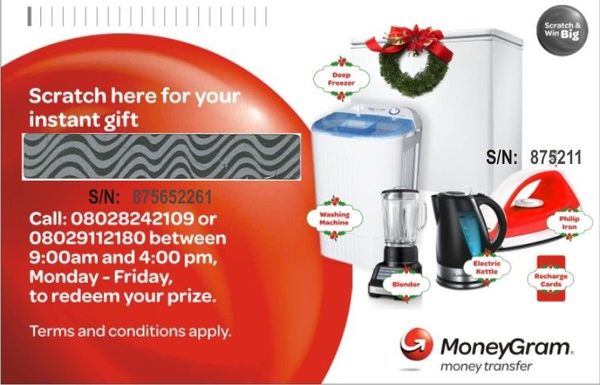 CALL HOPE ON 08128573925 TO PRINT SCRATCH AND WIN GIFT CARDS
